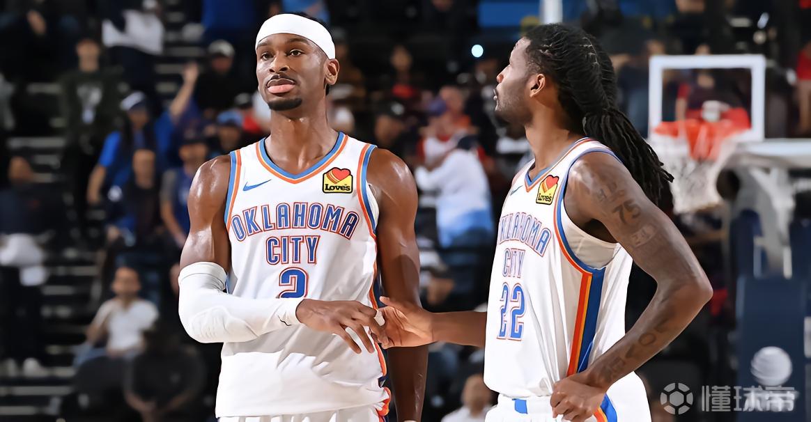 连续三年西部登顶，雷霆正式锁定本赛季西部头号种子